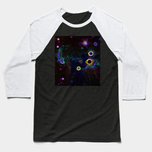 Black Panther Art - Glowing Edges 265 Baseball T-Shirt